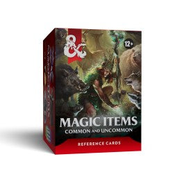 D&D Magic Items Reference Cards: Common and Uncommon