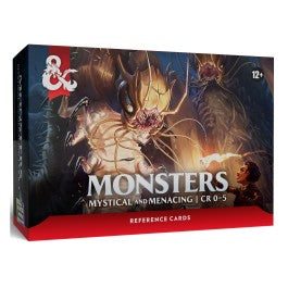 D&D Monster Reference Cards: Mystical and Menacing