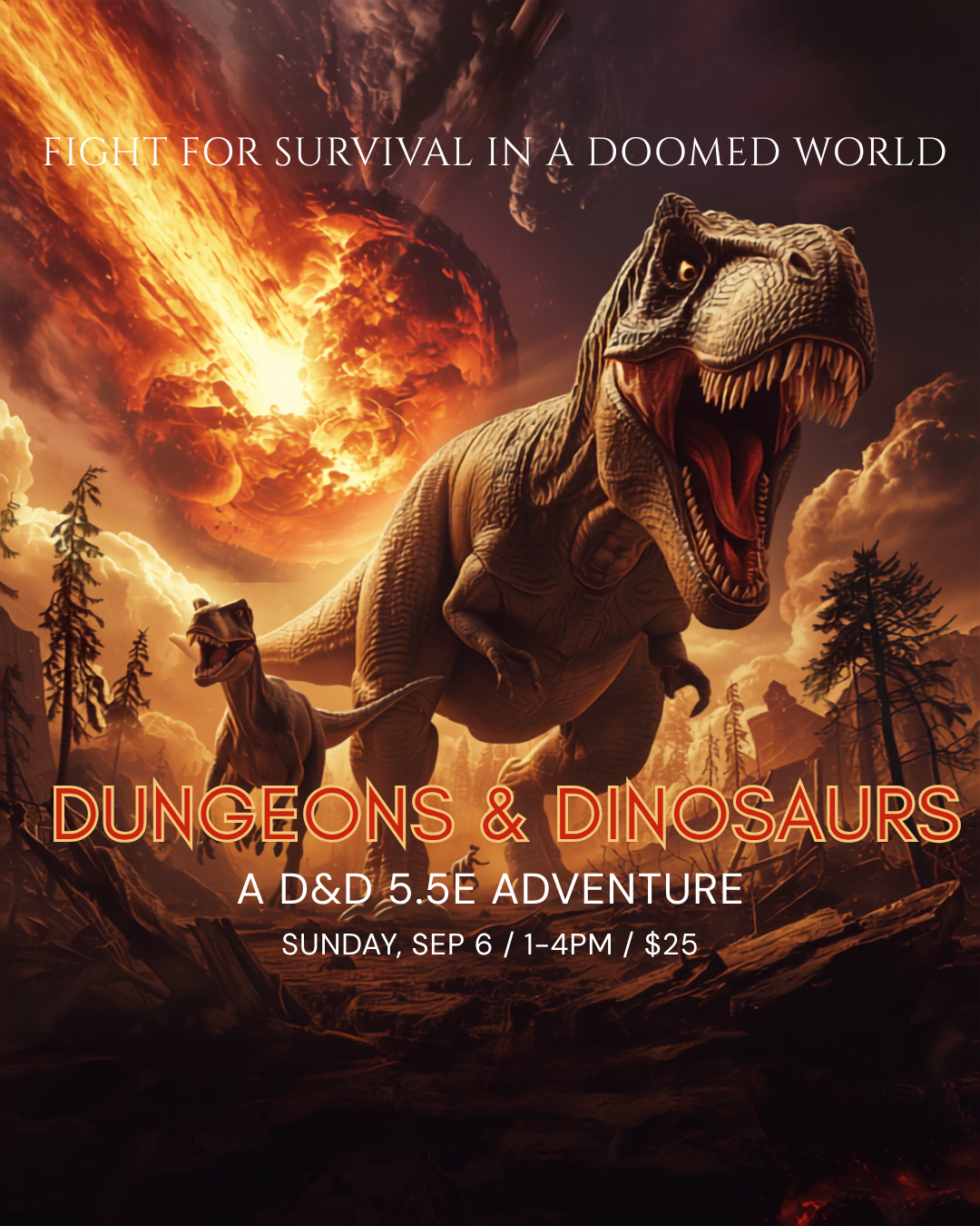 D&D One-shot: Dungeons & Dinosaurs