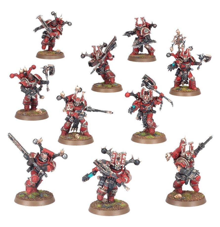 Warhammer World Eaters: Khorne Berserkers