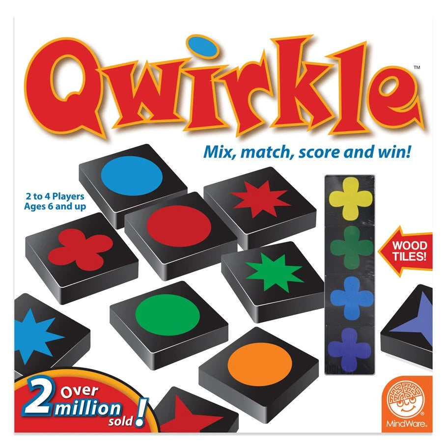 Qwirkle - Satisfying Wooden Tile-Laying Game For Ages 6+