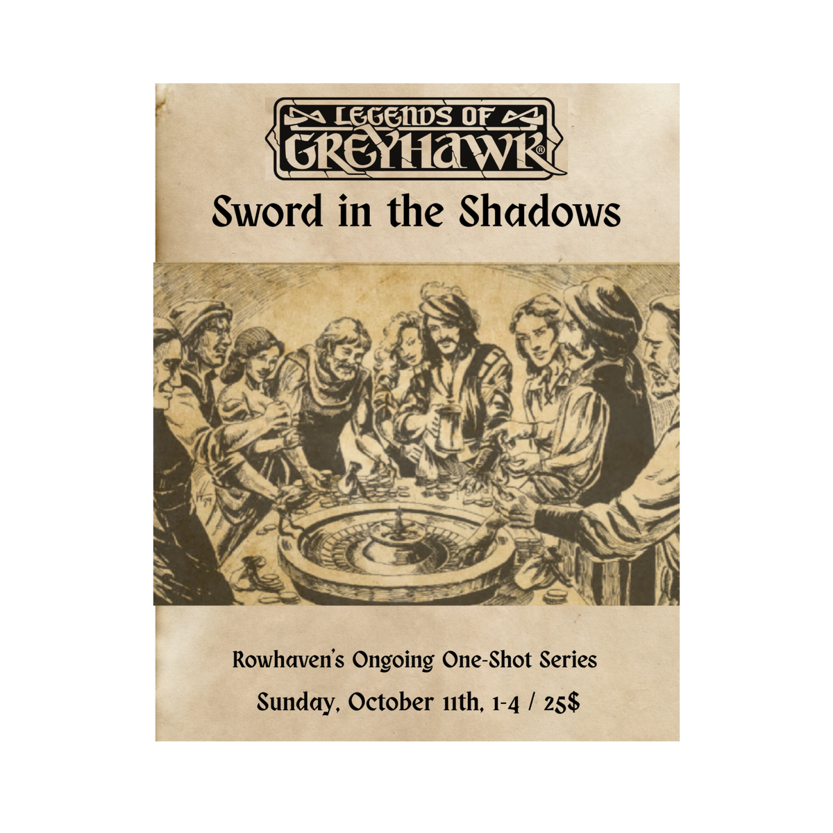 Legends of Greyhawk: Sword in the Shadows