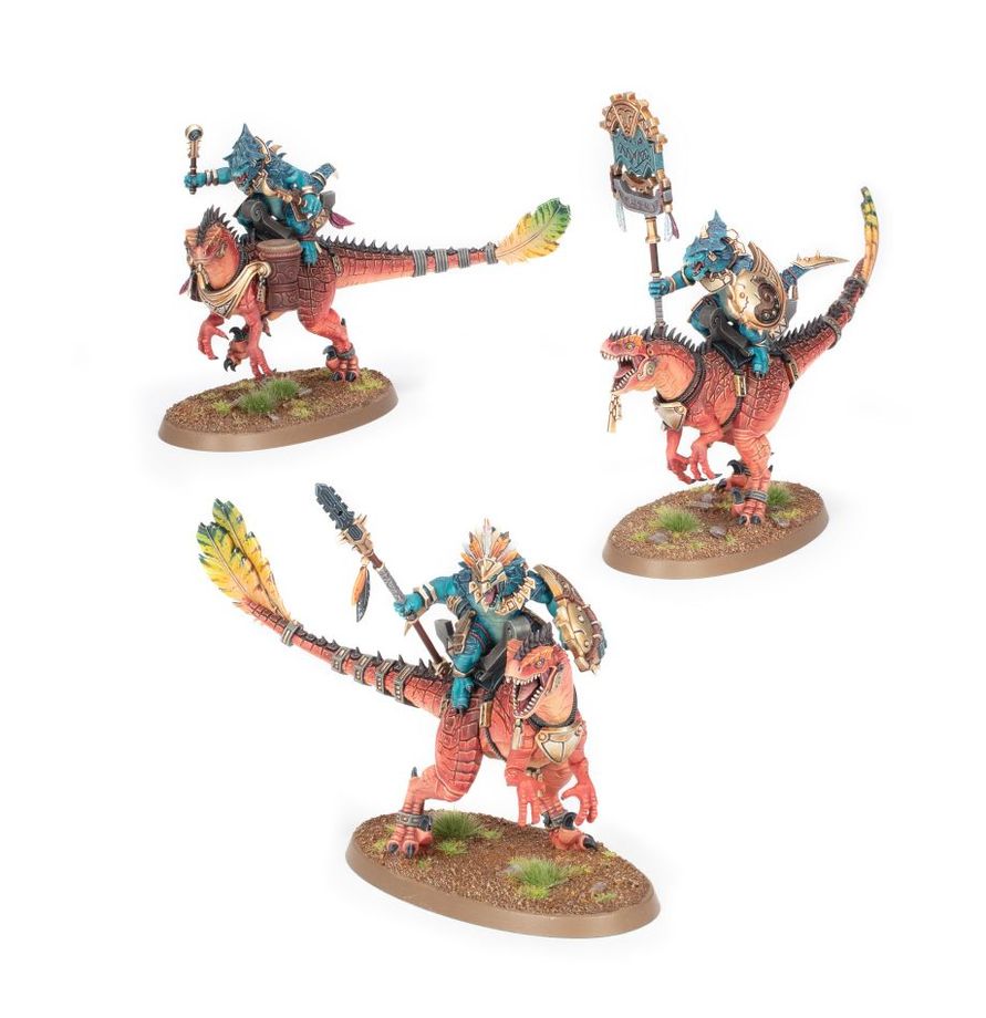 Warhammer Seraphon: Aggradon Lancers