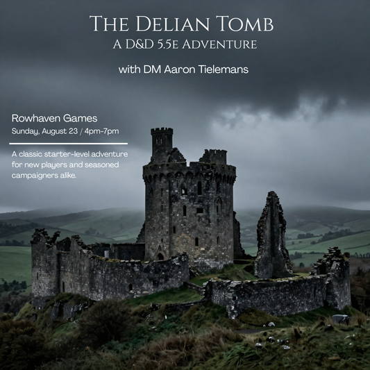 [4pm] The Delian Tomb (2nd Seating) with Aaron Tielemans
