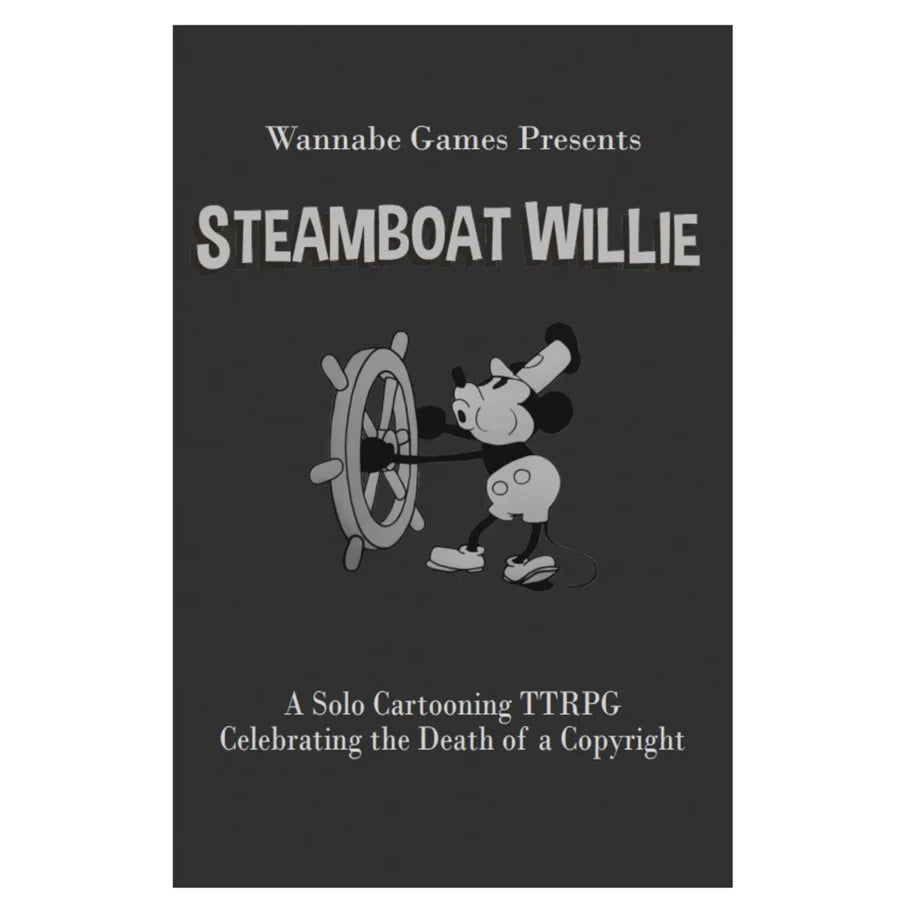 Steamboat Willie: A Solo Cartooning RPG